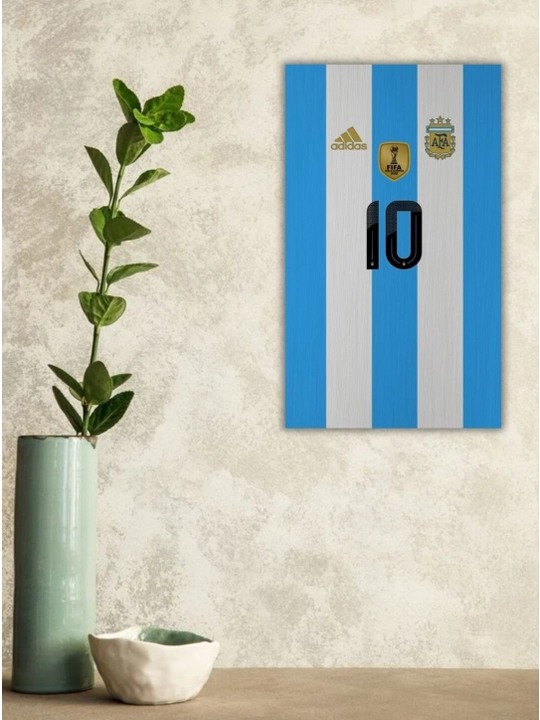 Dekorativ poster-nakleyka, A4 formatda, "Futbolchilar formasi"