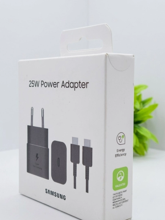 Samsung Super Fast Charging tarmog'ich quvvatlagichi (25W - 45W) + Type-C kabeli