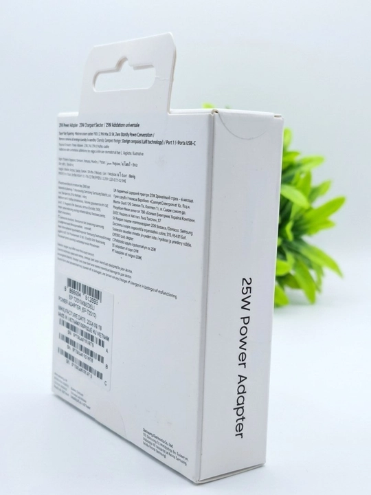 Samsung Super Fast Charging tarmog'ich quvvatlagichi (25W - 45W) + Type-C kabeli
