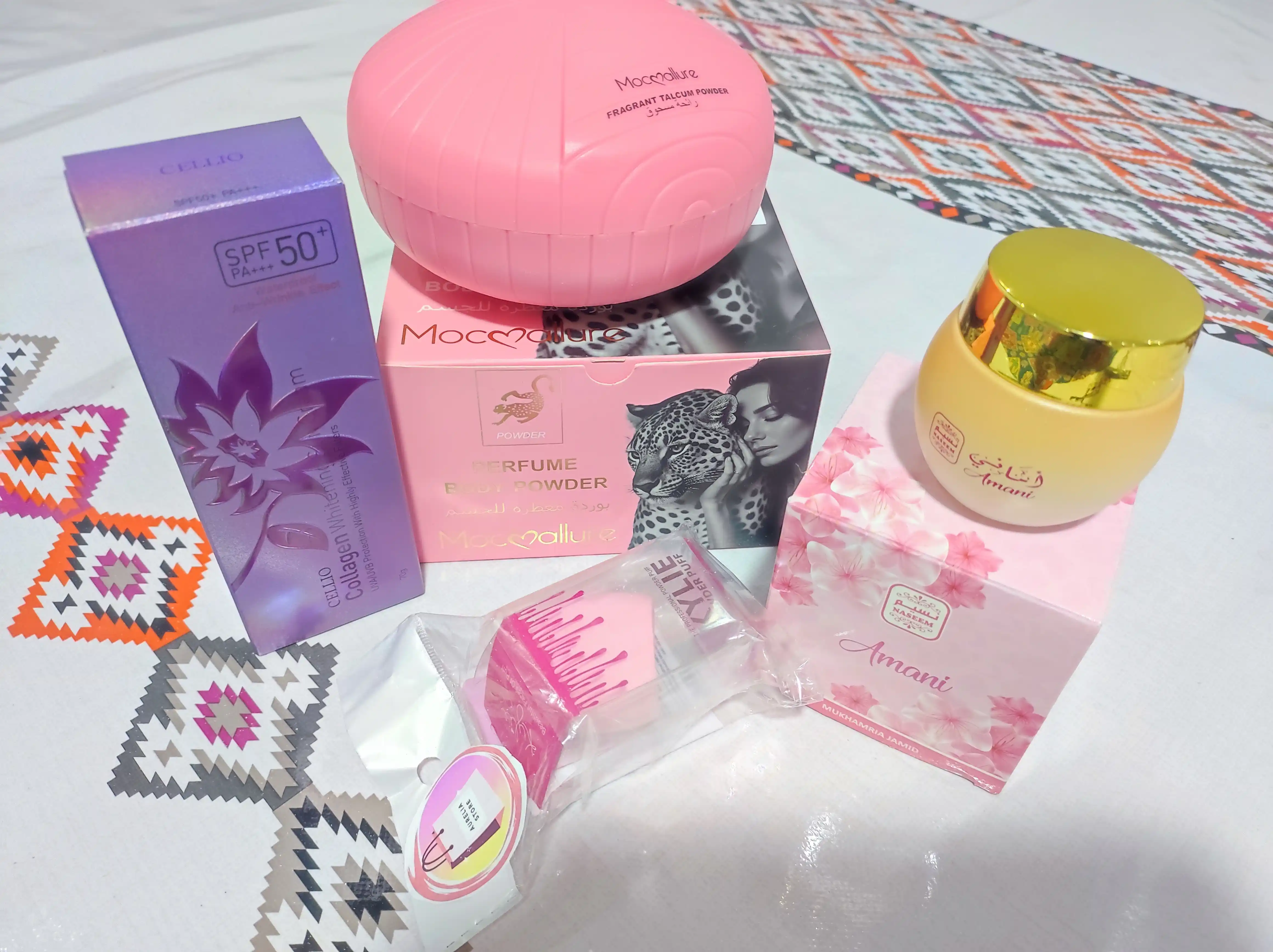 Ayollar uchun parfumni talk, 100 g