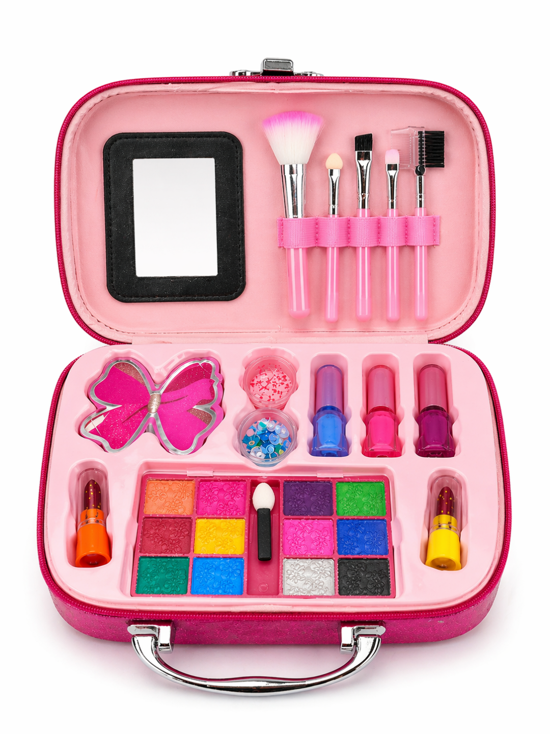 Детский набор косметики для девочек Unicorn Cosmetic Pack в розовой сумке
