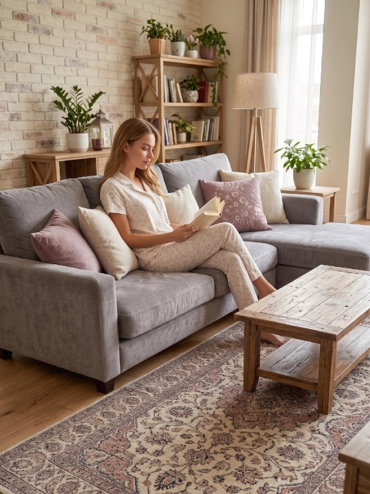 Домашняя пижама «Vogue Home», футболка с бантом и брюки
