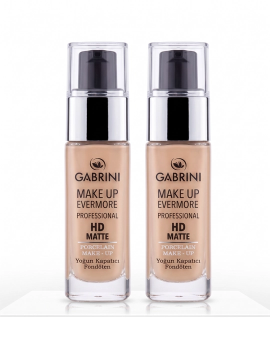 Ayollar kosmetikasi, mat tonal krem, yuz uchun tonal krem, Gabrini tonal krem matte foundation