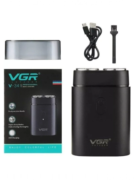 Elektr ustara VGR V-341, simsiz shaver, portativ, erkaklar uchun