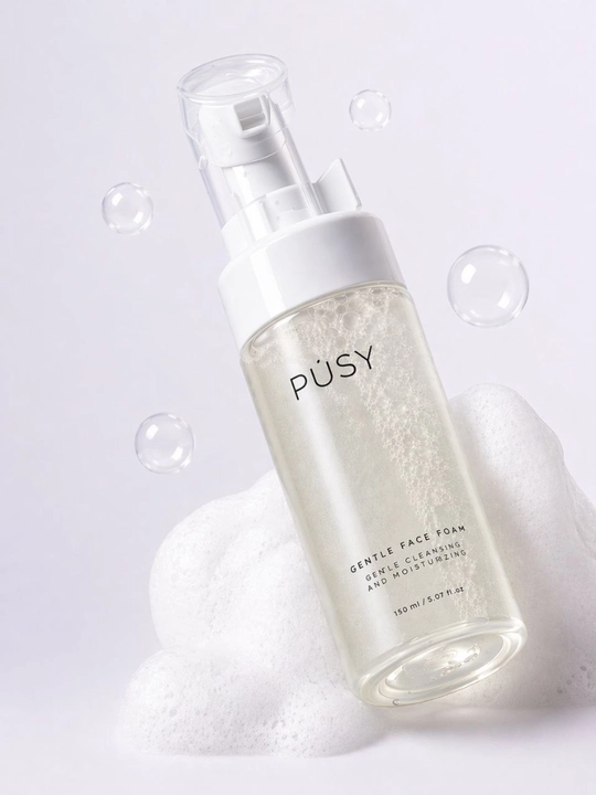 PU’SY Gentle Face Foam - yuvinish uchun ko‘pik, 150 ml - 