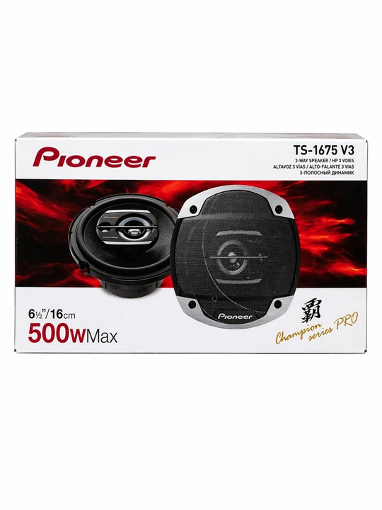 Автомобильные колонки Pioneer TS-1675 V3, 16 см, 3-полосные, 500 Вт