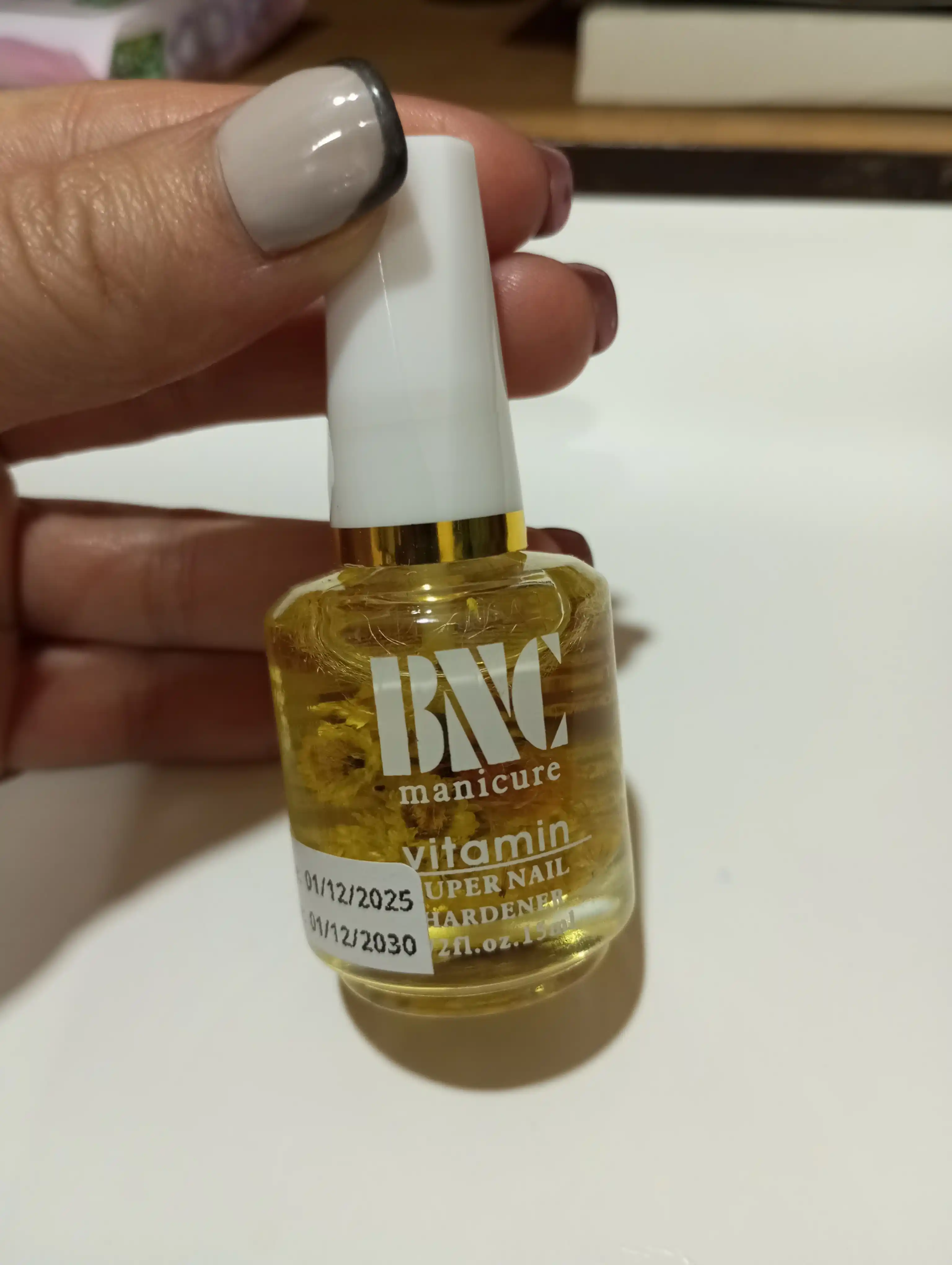 Tirnoqlar va kutikulalar uchun tabiiy vitamin yogʻ, BNC Manicure, 15 ml