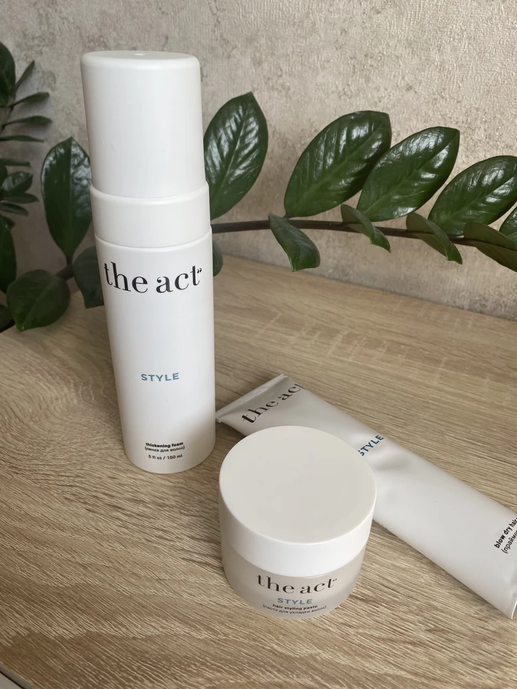 The Act soch turmaklash uchun ko‘pik, hajm berish va styling uchun, 150 ml