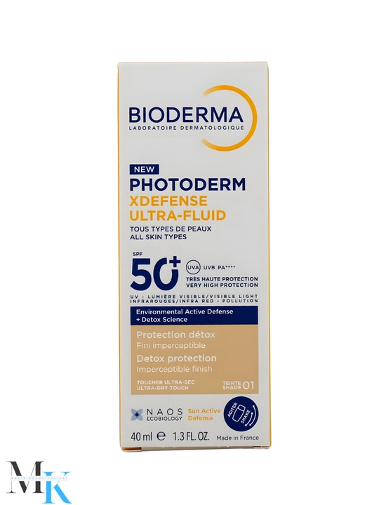 Ultrayengil teksturalik krem-flyuid himoya va qulaylik Bioderma Photoderm XDefense SPF 50+