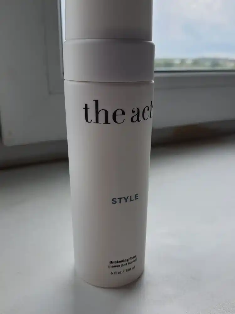 The Act soch turmaklash uchun ko‘pik, hajm berish va styling uchun, 150 ml