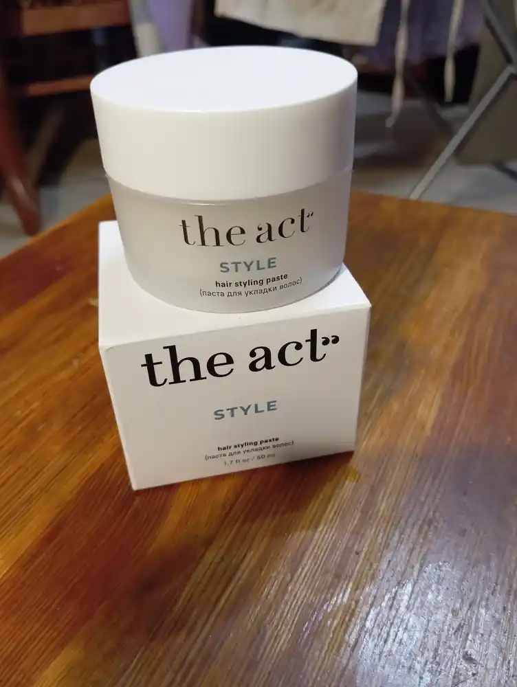 The Act Паста для укладки волос текстурирующая, без склеивания, матовый эффект