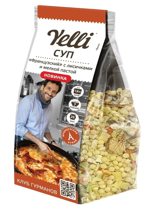 Sho’rva Fransuz chanterelles va mayda makaron 180g