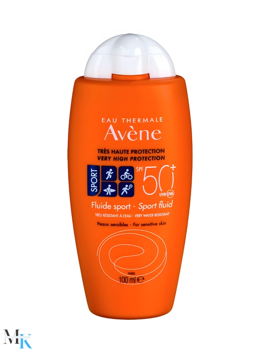 Yengil suvga chidamli yuz va tana uchun quyoshdan himoya krem  Avène Sport SPF 50+ 100 ml