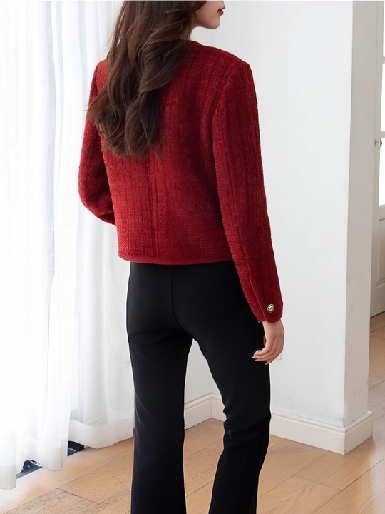 Elegant ayollar kostyumi, pidjak, jaket, tvid kostyum, klassik pidjak