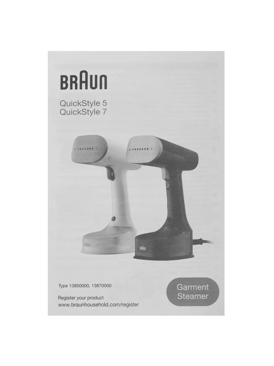 Qo‘l bug‘lagichi Braun QuickStyle 5 GS5031BL