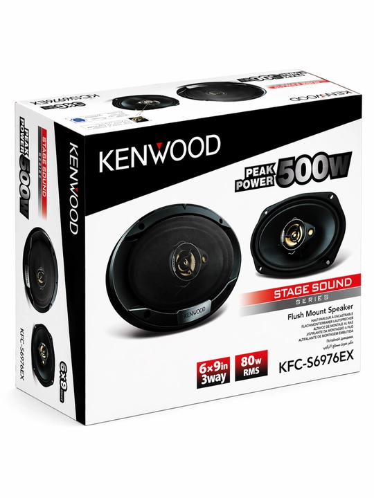 Kenwood колонки для авто 220W 10 см KFC-S1066, авто колонки, комплект 2 шт
