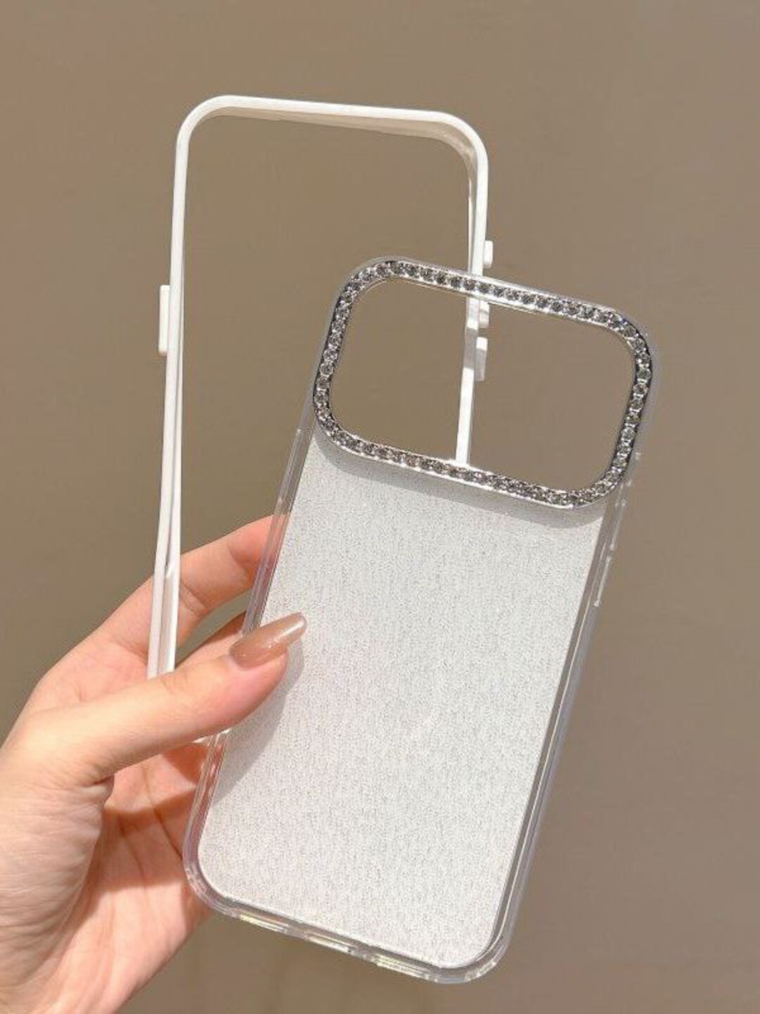 G‘ilof iphone 17, 17 pro max, kristall hoshiyali, chexol iphone, chehol iphone 17, pro max - 