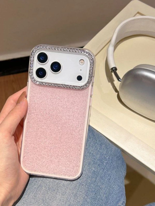 Чехол для iphone17, 17 promax, чехол на iphone17,17 про макс, c кристаллической окантовкой
