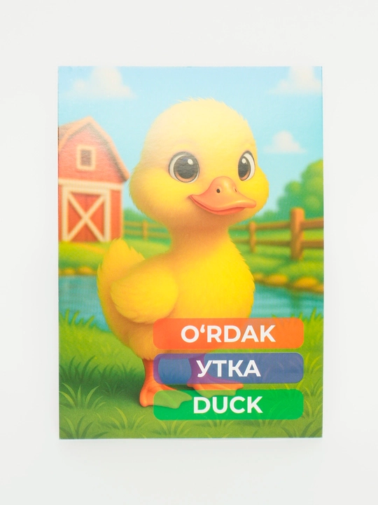 Bolalar uchun o‘quv kartochkalari to‘plami