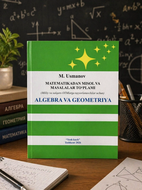 Matematikadan misol va masalalar to‘plami, algebra va geometriya, M. Usmonov - 