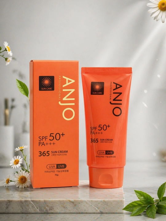 Anjo Professional SPF50+ PA+++, солнцезащитный крем для всех типов кожи, 70 мл