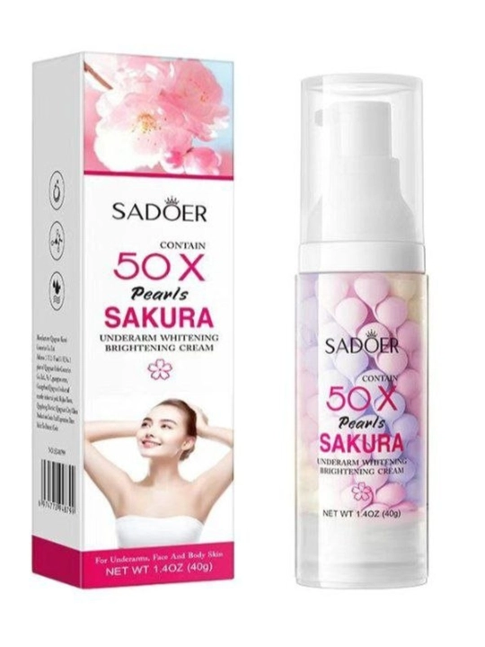 SADOER Sakura 50X Pearl Cream – крем для выравнивания тона и ухода за кожей