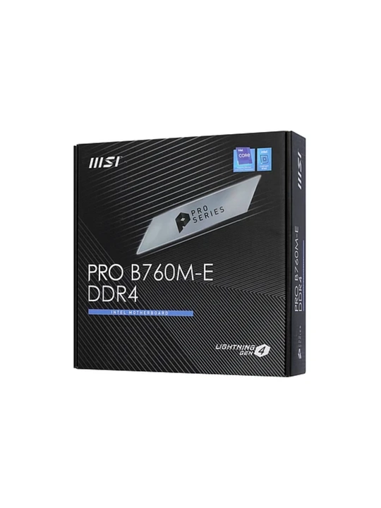 MSI PRO B760M-E DDR4 motherboard