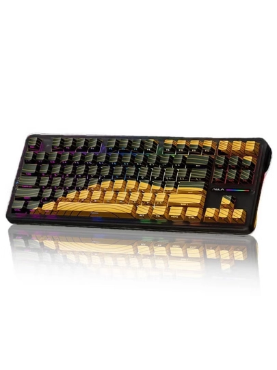 Механическая игровая клавиатура Aula F87 — AKALAR-AULAF87BW-ЧЕРН