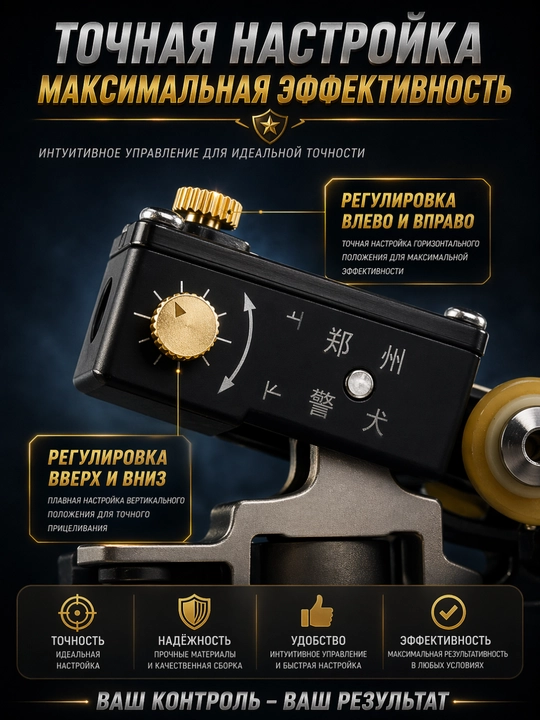 Рогатка рыболовная со стрелами и катушкой, боуфишинг