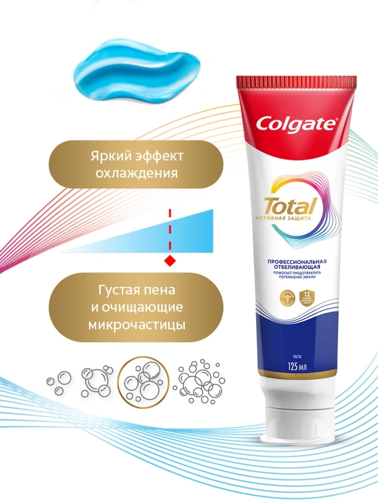 Зубная паста Colgate Total 12, 125 мл