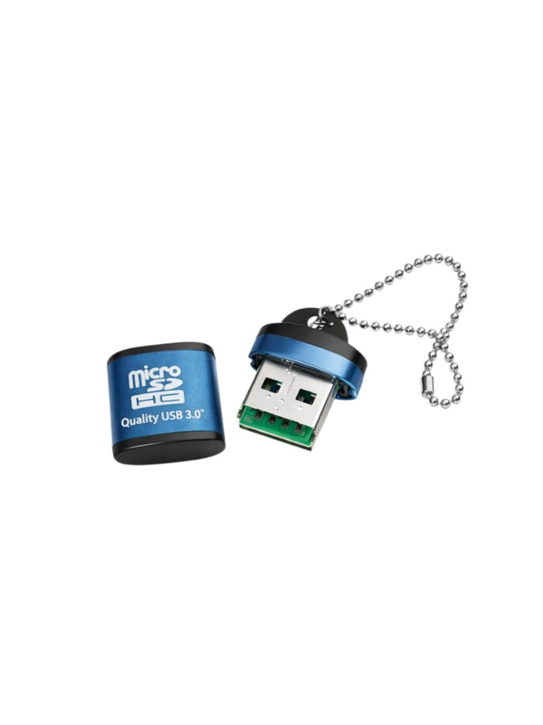 MicroSD kart o‘quvchi Card Reader, USB 3.0, ixcham adapter