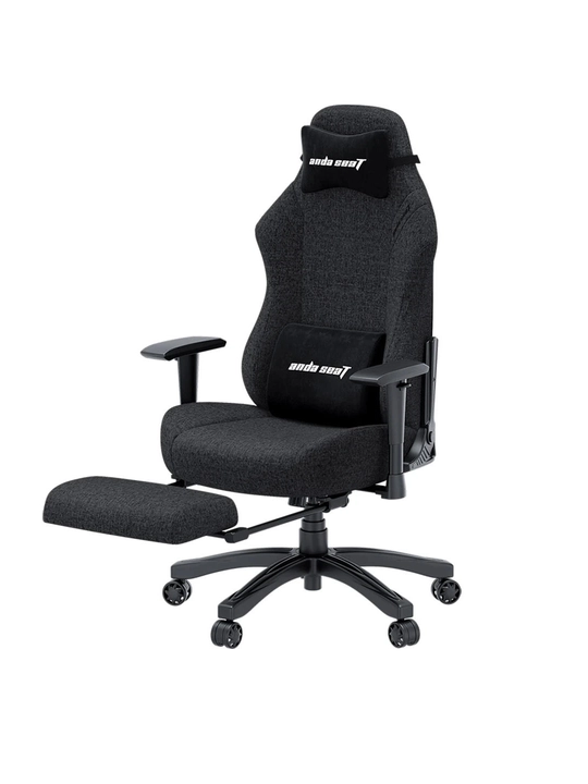 Anda Seat Luna Pro Large Gaming o‘yin kompyuter kreslosi, oyoq tagligi bilan