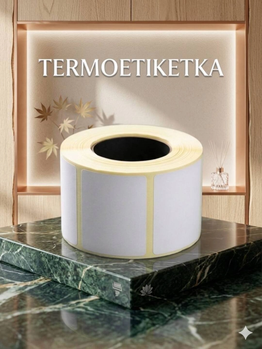 Termo printer uchun termoetiketkalar - 