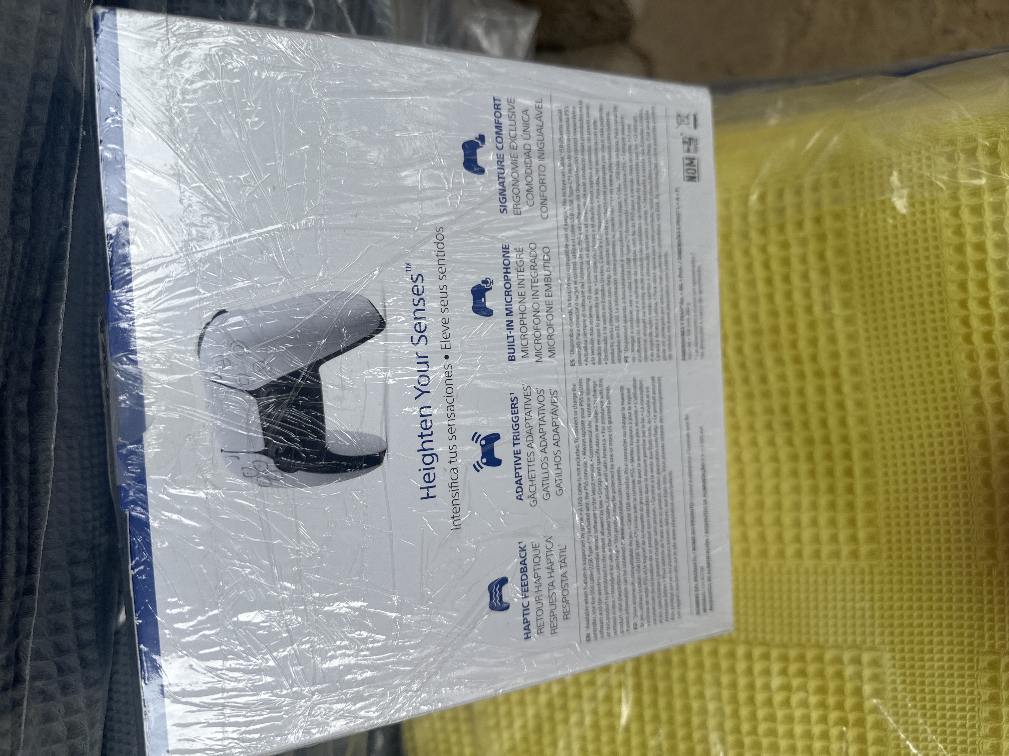 PS5 uchun simsiz geympad DualSense, Bluetooth kontroller, HD vibratsiya