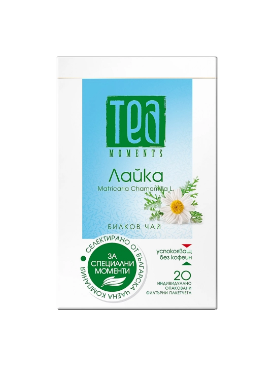 Чай ромашковый "Tea Moments", 20 фильтр пакетов - 