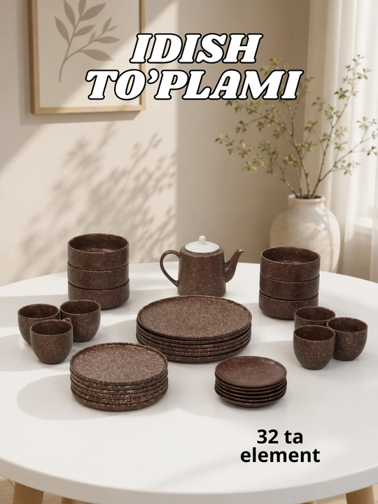 Sopol va chinni idishlar to‘plami - 