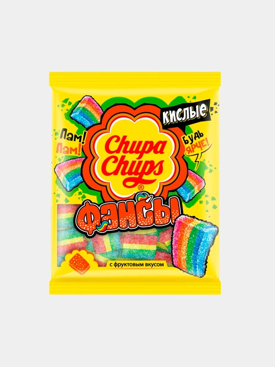Chupa Chups chaynaladigan marmeladi Nordon fanlar, 70 g