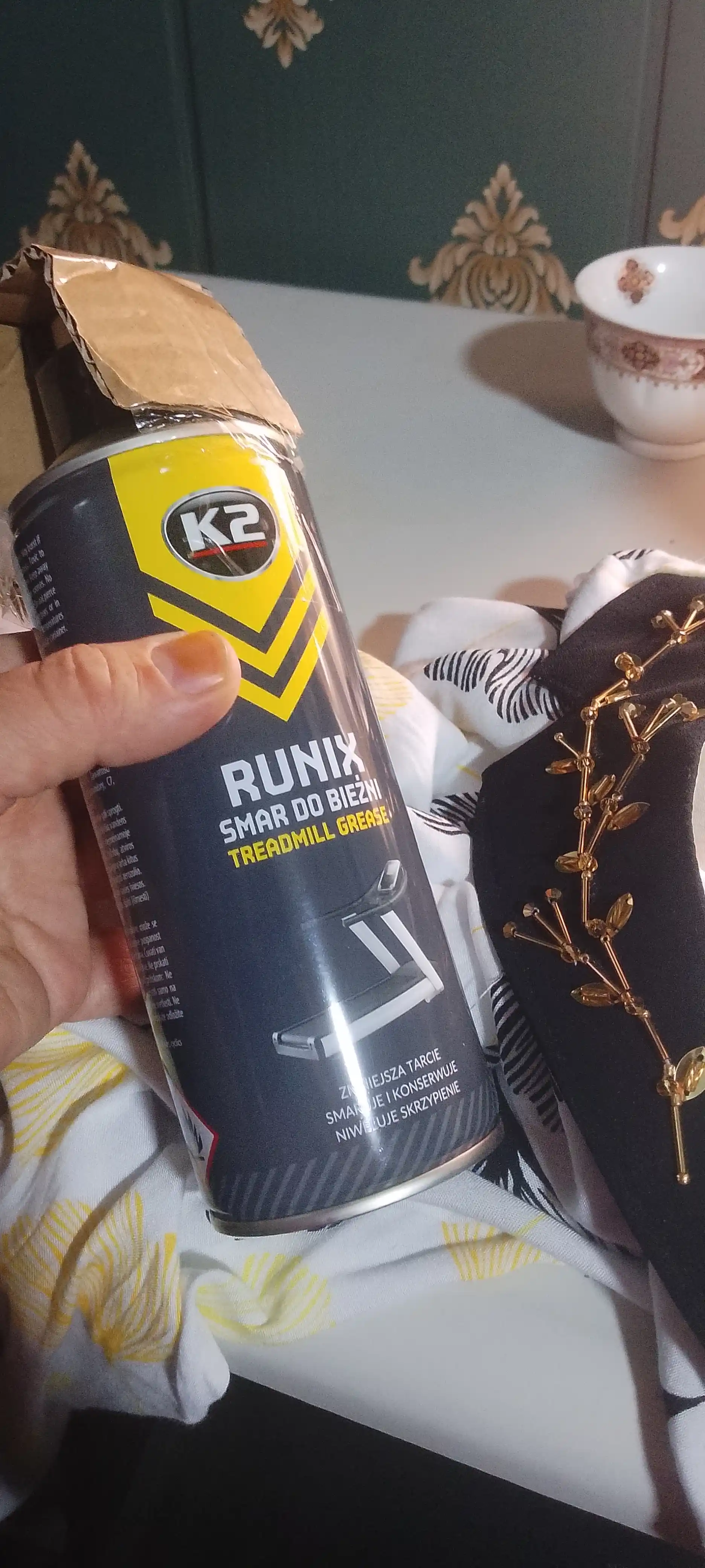 Velosiped yo'lini moylash K2 RUNIX, 400 ml