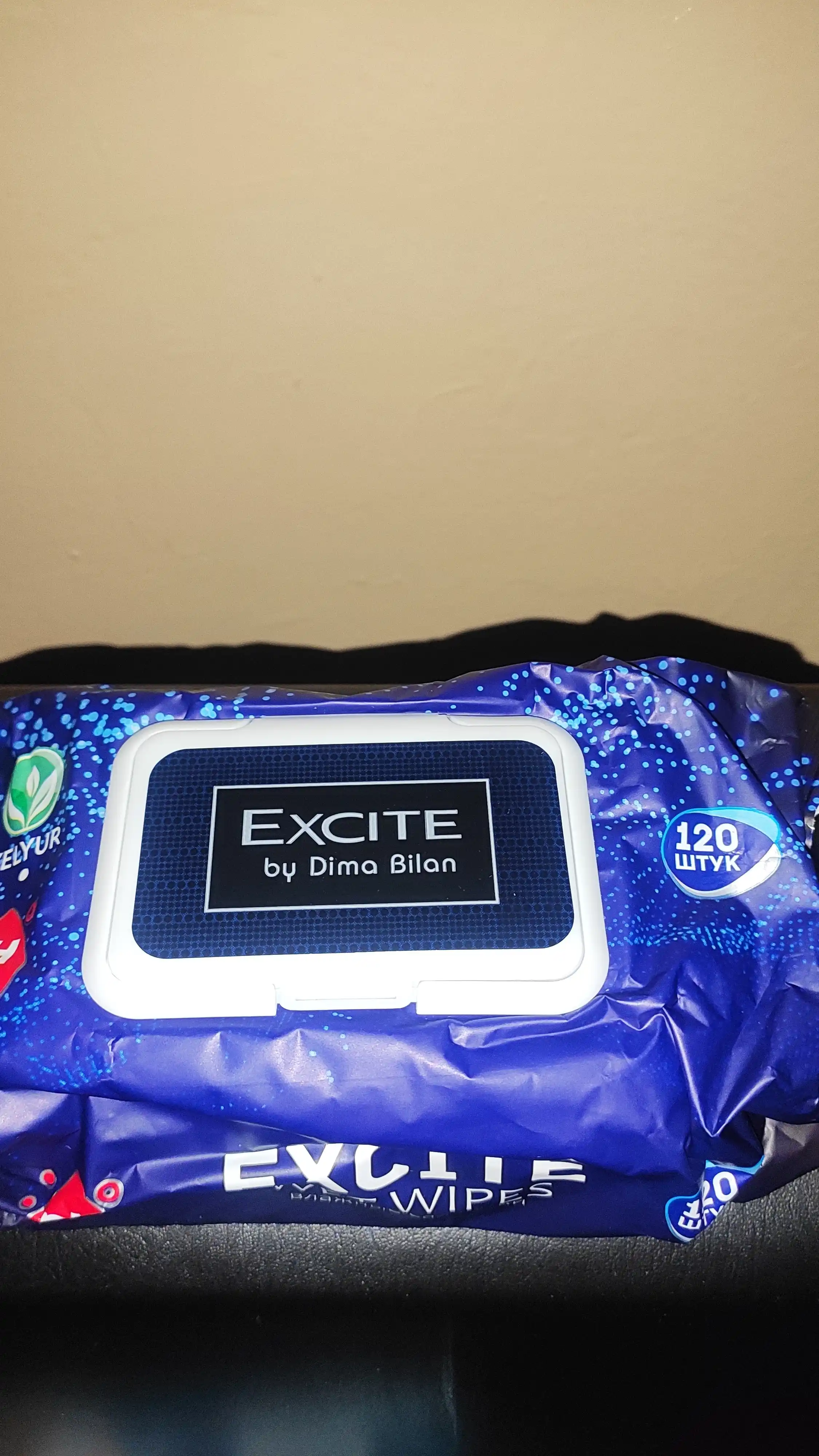 Влажные салфетки Excite, без спирта, pH 5.5, 120 шт