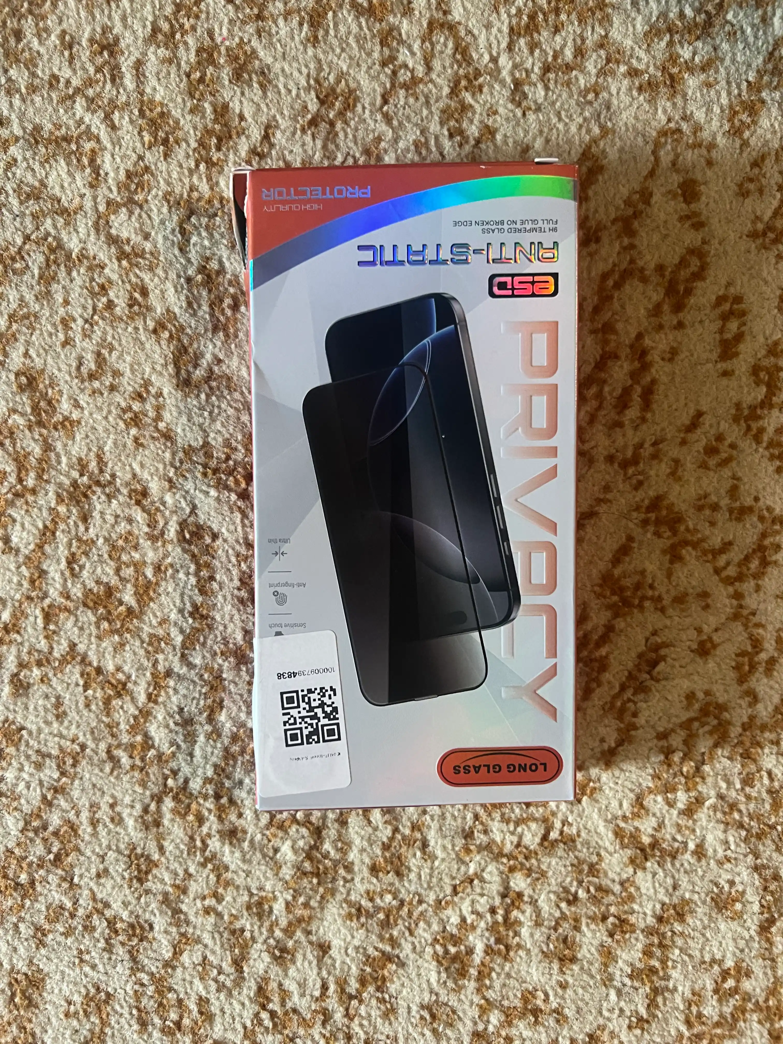 IPhone uchun himoya oynasi (tonirovka / anti-shpion) XR-17 Pro Max