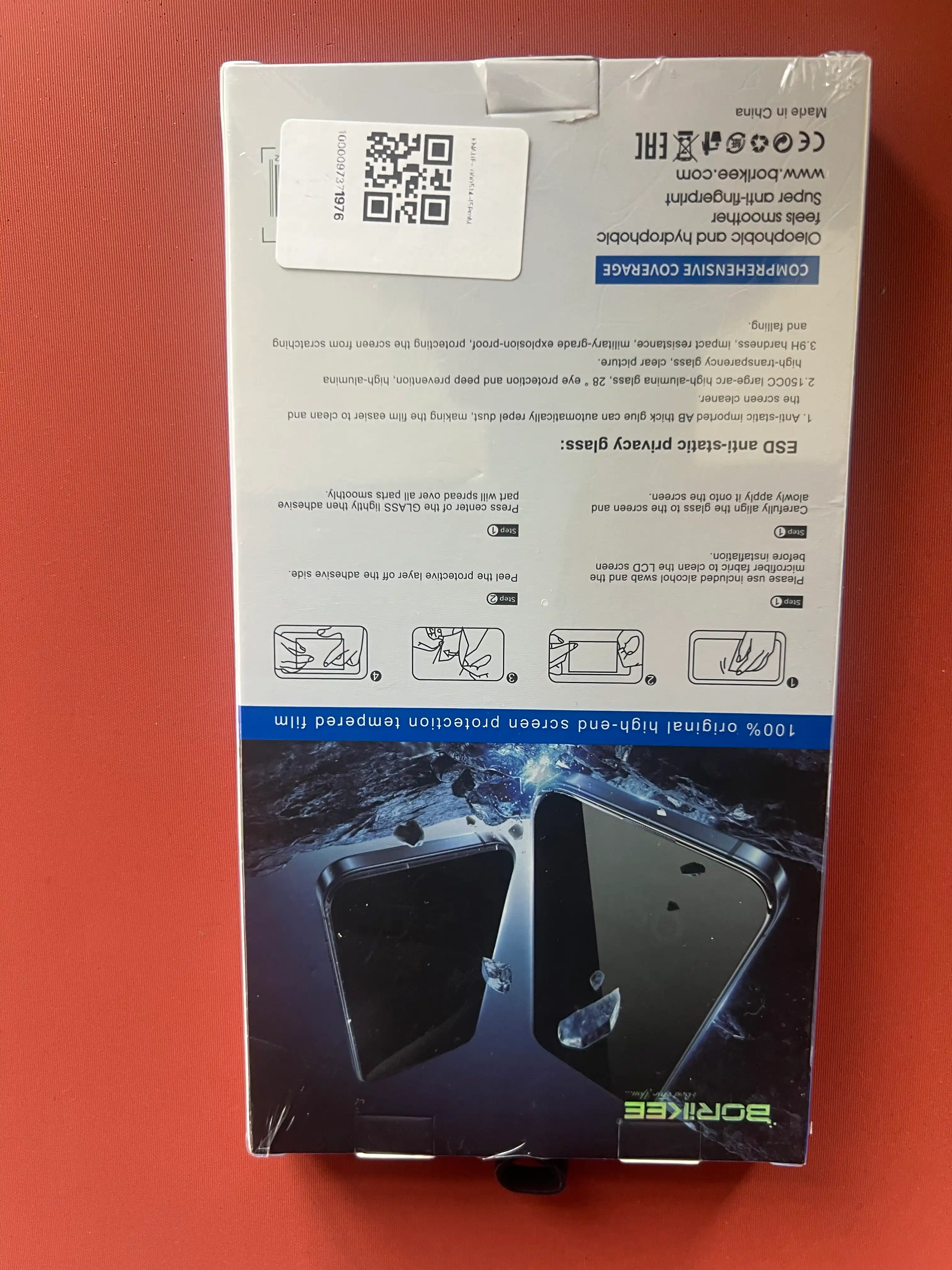 Защитное стекло антишпион для iPhone XS, 11, XR,12, 13, 14, 15, 16, 17, Pro, Pro Max