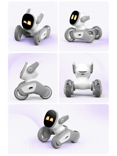 Loona Premium AI robot, ChatGPT, ovozli boshqaruv, HD kamera, Wi-Fi, quvvatlash stansiyasi 6
