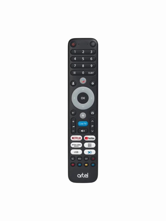 VESTA V32NHCH001 32" Smart TV, HD Ready, Android TV, Wi-Fi, Bluetooth, qora