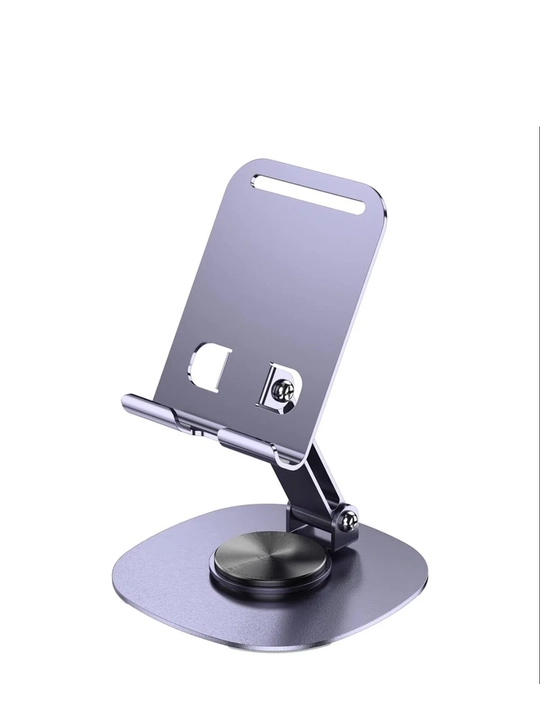 Telefon va planshet uchun 360° aylanuvchi mustahkam metall ushlagich