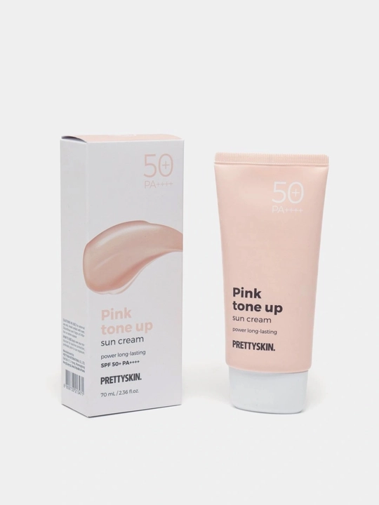 Солнцезащитный крем для лица PrettySkin SPF50+,защита UVA/UVB, увлажняющий sunscreen, 70мл