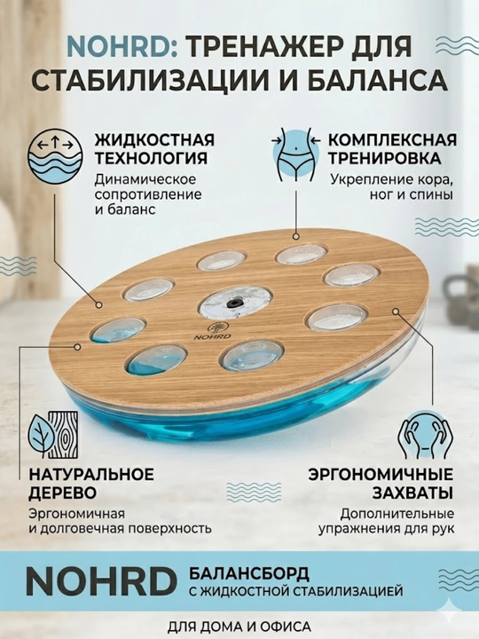 Балансировочная платформа NOHRD Eau-Me Board - 