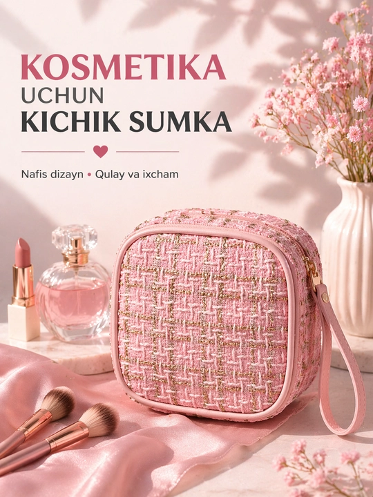 Косметичка для мелочей, 3 цвета - 
