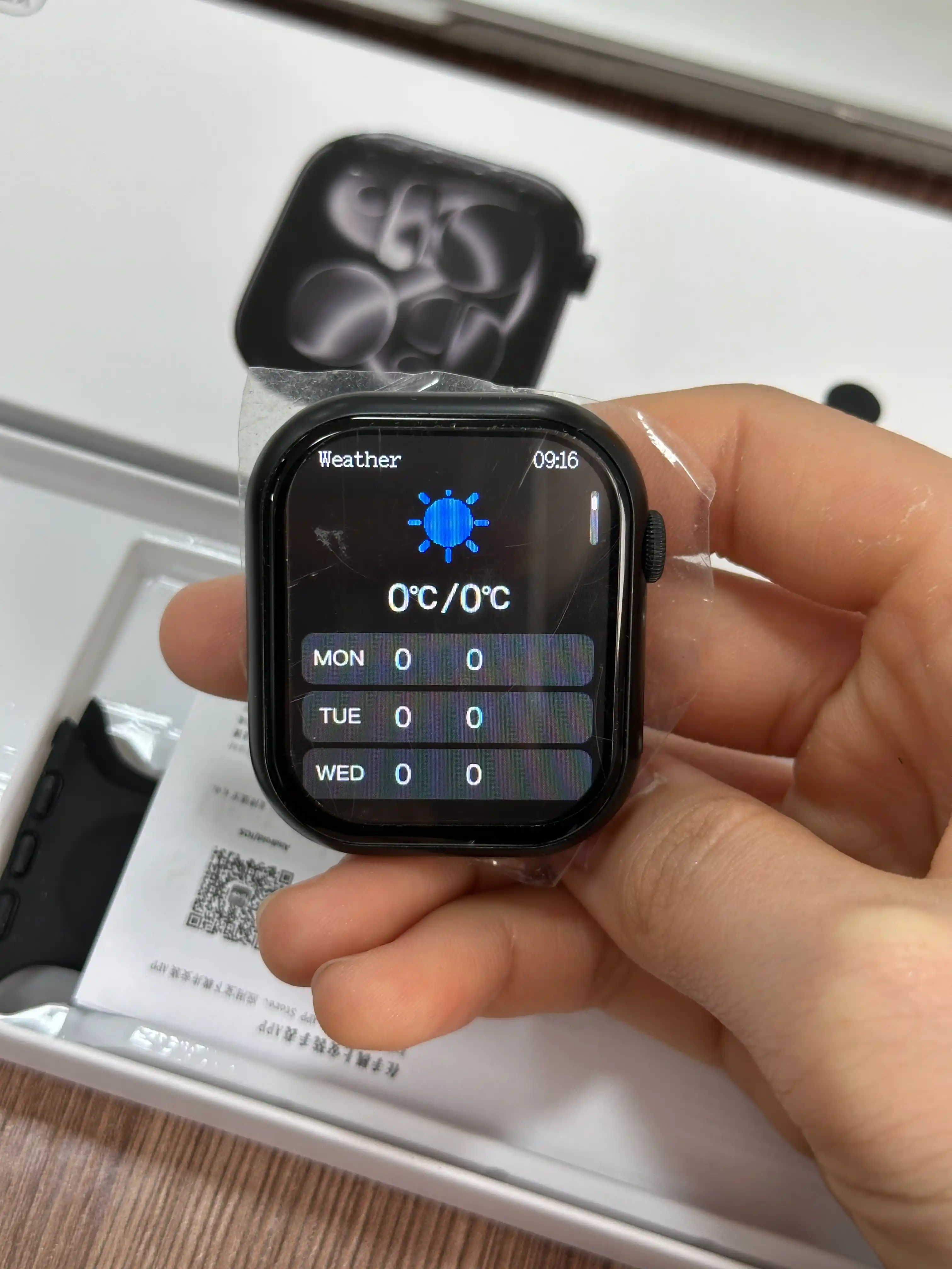 Iwatch aqlli soati, Bluetooth sensorli ekran Android iOS