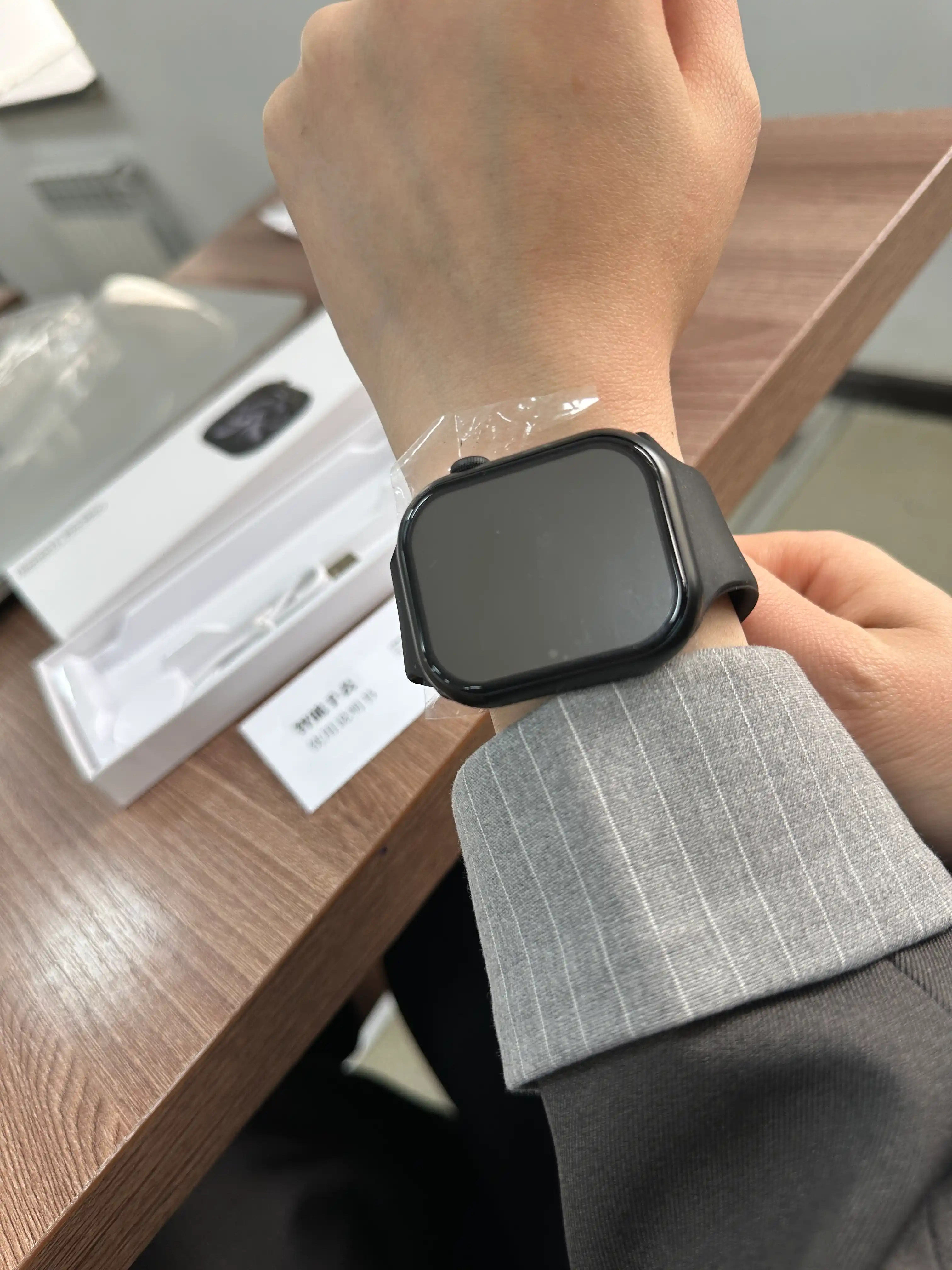 Iwatch aqlli soati, Bluetooth sensorli ekran Android iOS