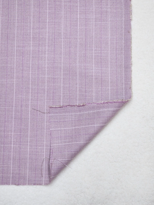 Ткань для офисной одежды в полоску, хлопок и эластан, отрезы от 1.2 до 10 метров